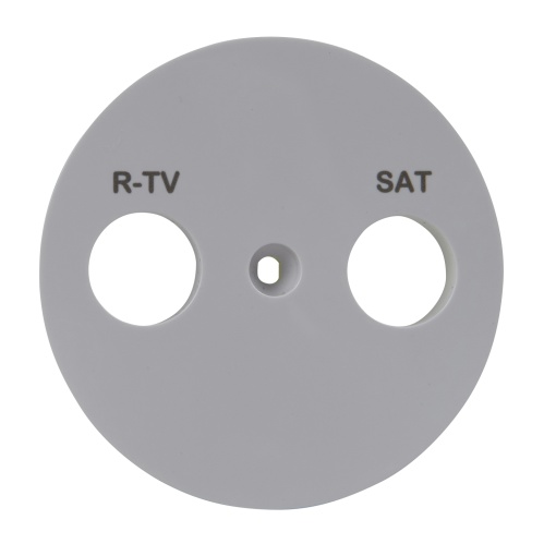 Odace - Centro tomada R-TVSAT - Branco
