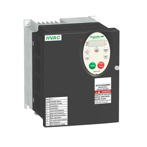 Variador de velocidade ATV212 - 5.5kW - 7.5hp - 480V - 3ph - EMC - IP21