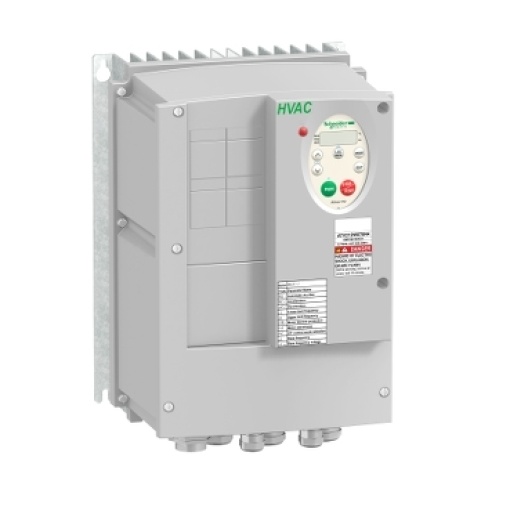 Variador de velocidade ATV212 - 0.75kW - 1hp - 480V - 3ph - EMC classe C1 - IP55