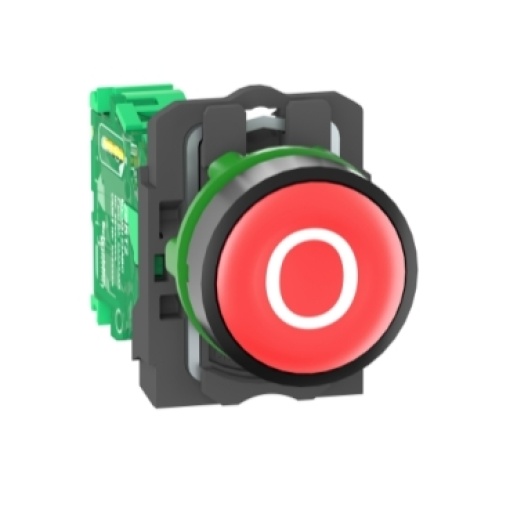 Botão wireless auto-alimentado - vermelho - o