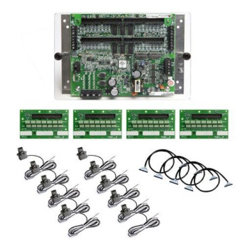 4 placas adaptadoras - avançadas - potência e energia totais em todos os circuitos