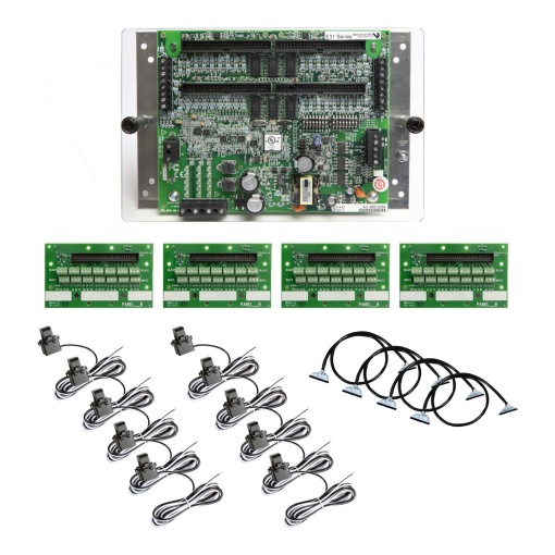 4 placas adaptadoras - avançadas - potência e energia totais em todos os circuitos
