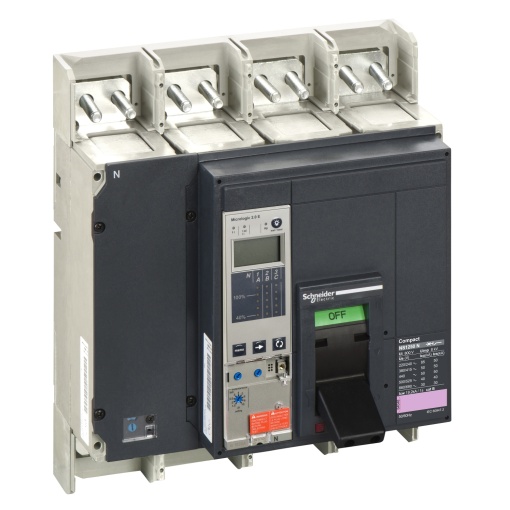 circuit breaker Compact NS1250N - Micrologic 2.0 E - 1250 A - 4 poles 4t