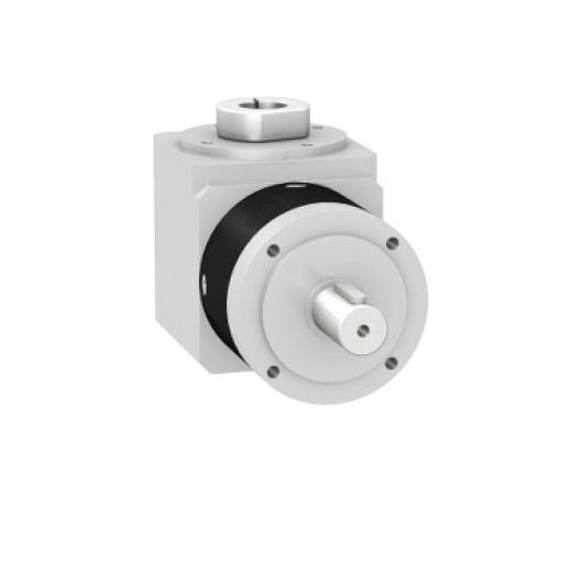 angular gearbox straight teeth GBY-Ø 80 mm - reduction 3113 arc.min -40 N.m