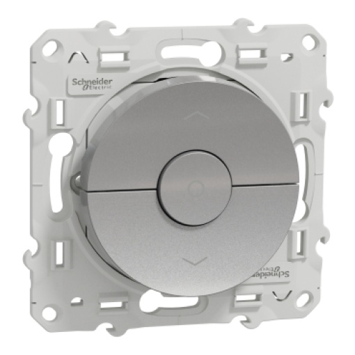 Odace - Interruptor de estores cSTOP - 6AX - Alumínio