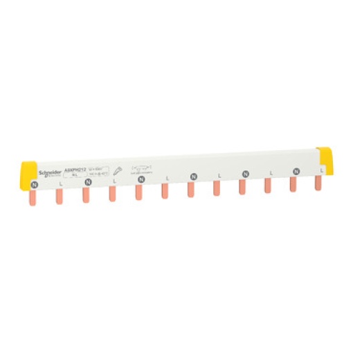 Acti 9 - comb busbar - 1LN - 18 mm pitch - 12 modules - 100 A