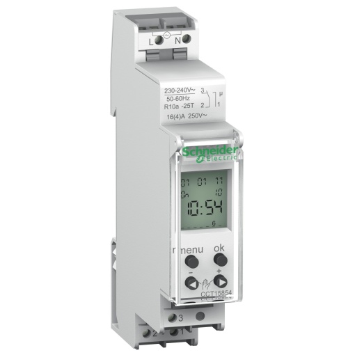 Acti9 - IHP - interruptor horário digital 1C - 24 horas  7 dias