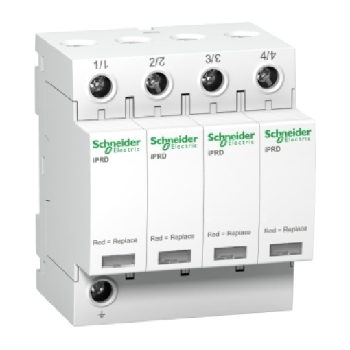 Descarregador de sobretensões iPRD 40r kA 350V 4P com sinalização