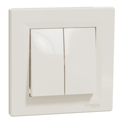 Asfora - Comutador de lustre - 10A - Creme