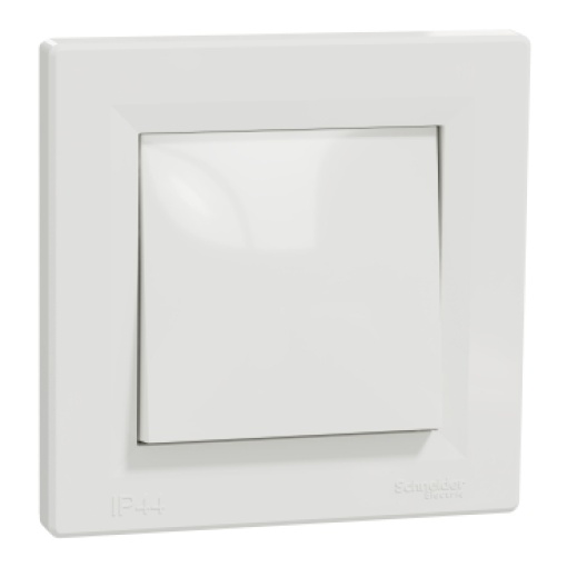 Asfora - Comutador de escada - 10A - IP44 - Branco