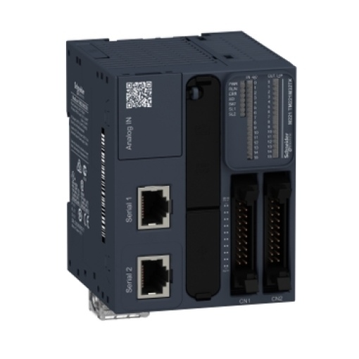 Controlador M221 Modular 32 ES do tipo transistor PNP