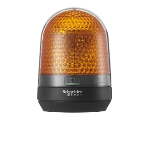 Baliza giratoria , 100 mm, laranja, sem buzzer, 100...230 v ac