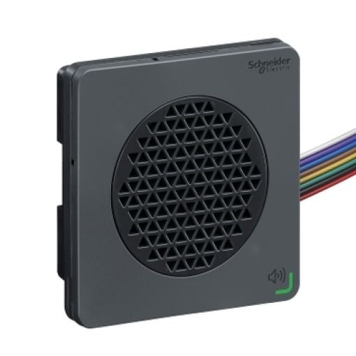 Harmony XVS, Editable voice alarms, black, mounting 72 mm DIN rail, NPN, 12...24V DC