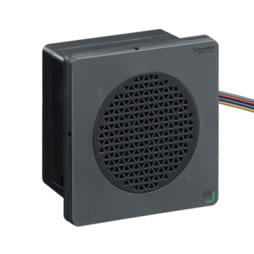 Harmony XVS, Editable voice alarms, black, mounting 96 mm DIN rail, NPN, 100...230V AC