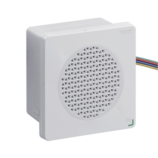 Harmony XVS, Editable voice alarms, white, mounting 96 mm DIN rail, NPN, 100...230V AC