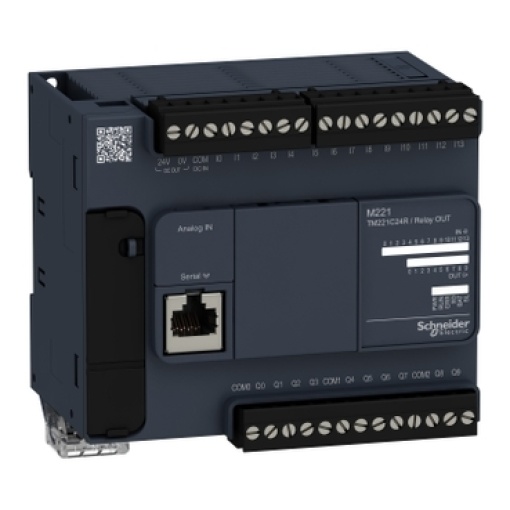 Controlador M221 24 ES do tipo relé
