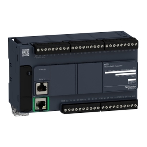 Controlador M221 c Ethernet 40 ES do tipo relé