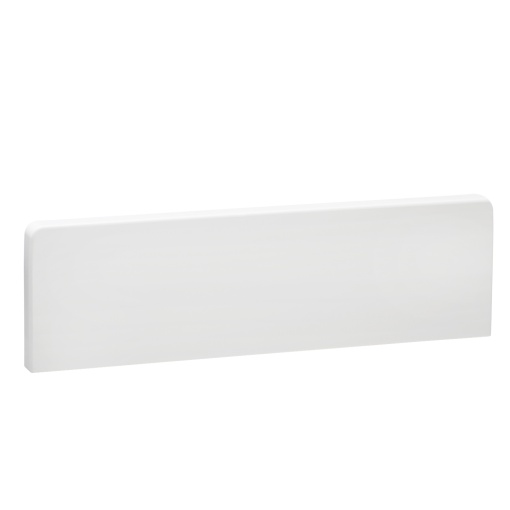 OptiLine 4570 - stop end - 185 x 55 mm - PCABS - polar white