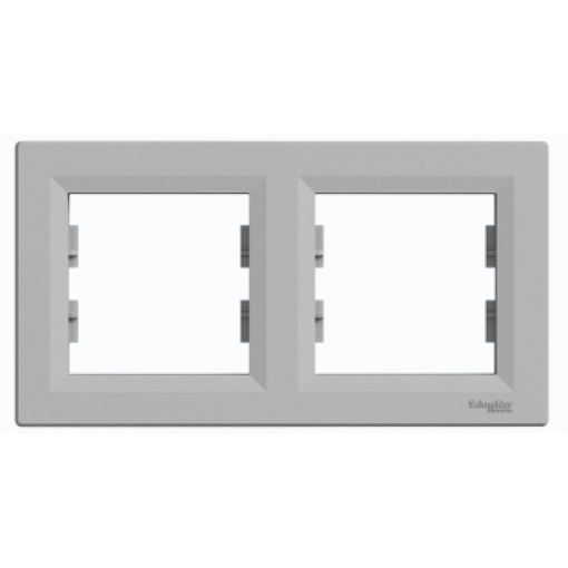 Asfora - Quadro horizontal 2 elementos - Alumínio