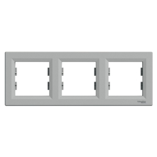 Asfora - Quadro horizontal 3 elementos - Alumínio