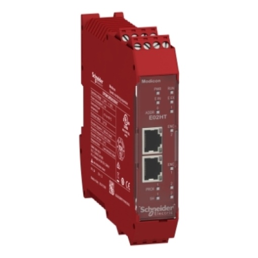 Speed monitoring 2 HTL encoder expansion module with screw term