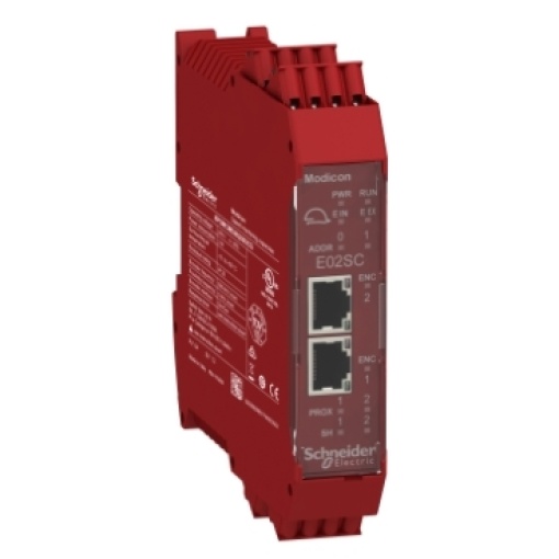 Speed monitoring 2 SinCos encoder expansion module with spring term
