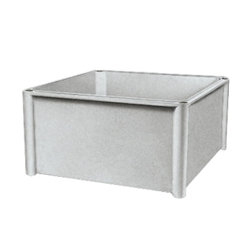 Polyester rear part of PLS box 27x36x13.5cm