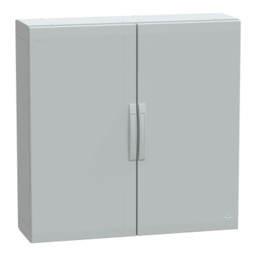 Floor standing enclosure polyester vers.PLA completely sealed 1000x1000x320 IP65