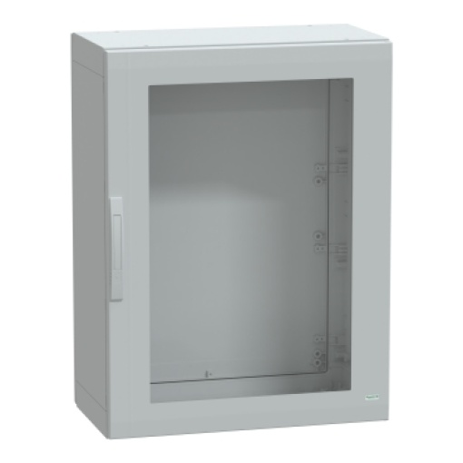 Floor standing encl. polyester vers.PLA compl.sealed 1000x750x420 IP65 glazed