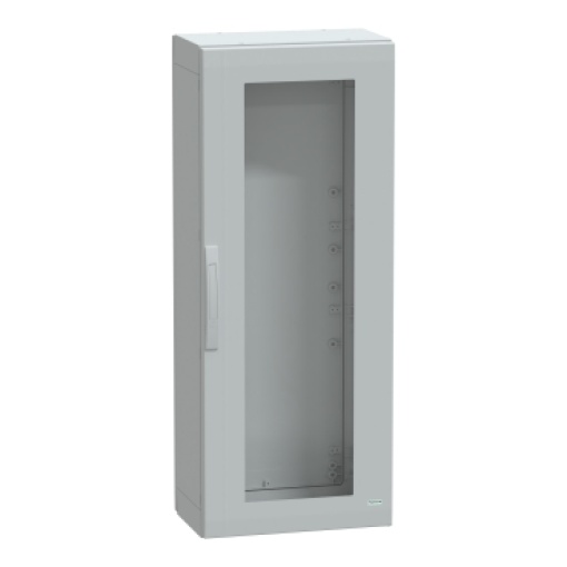 Floor standing encl. polyester vers.PLA compl.sealed 1250x500x320 IP65 glazed