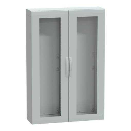 Floor standing encl. polyester vers.PLA compl.sealed 1500x1000x320 IP65 glazed