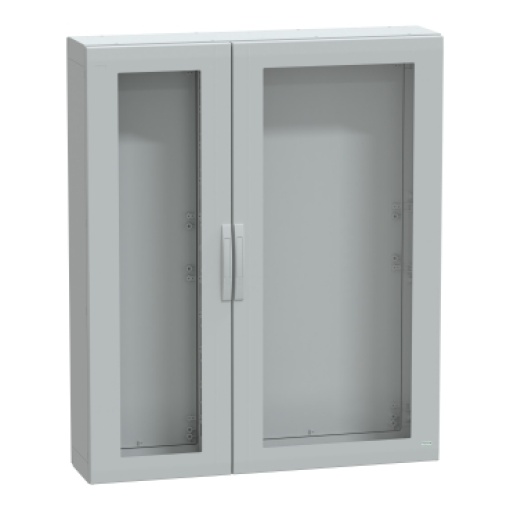 Floor standing encl. polyester vers.PLA compl.sealed 1500x1250x320 IP65 glazed