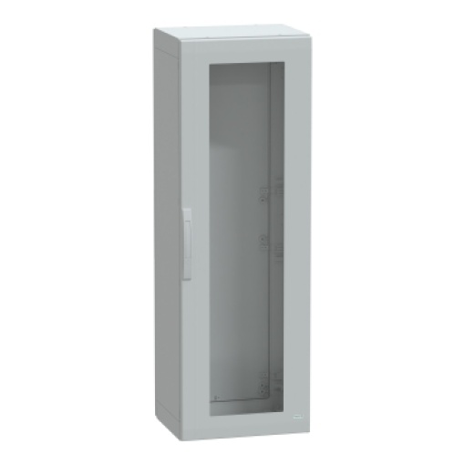 Floor standing encl. polyester vers.PLA compl.sealed 1500x500x420 IP65 glazed