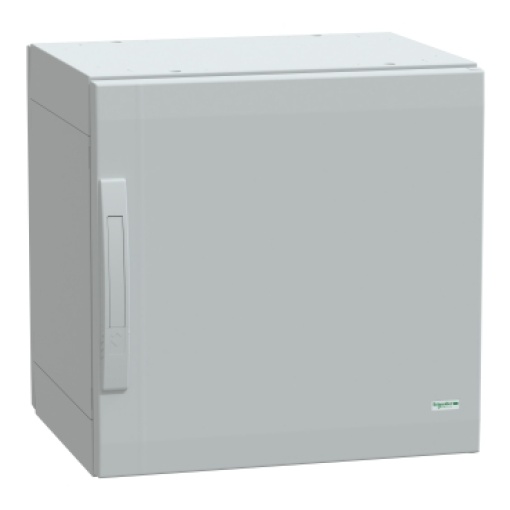 Floor standing enclosure polyester vers.PLA completely sealed 500x500x420 IP65