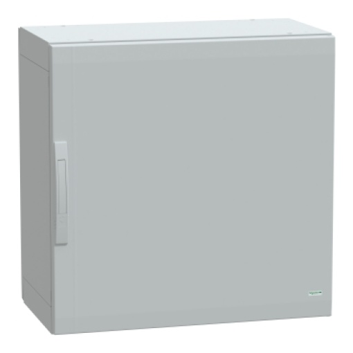 Floor standing enclosure polyester vers.PLA completely sealed 750x750x420 IP65