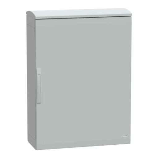 Floor standing encl. polyester vers.PLAT open top w canopy 1000x750x320 IP44