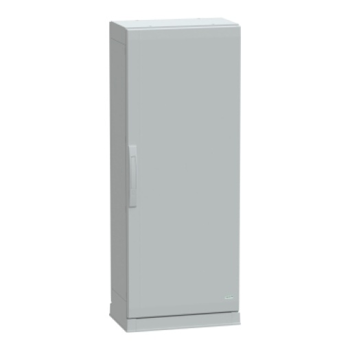 Floor standing encl.polyester vers.PLAZ wplinth open bottom 1250x500x320 IP54