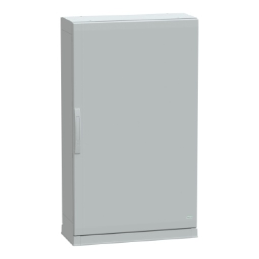 Floor standing encl.polyester vers.PLAZ wplinth open bottom 1250x750x320 IP54