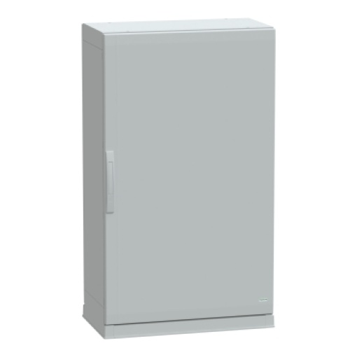 Floor standing encl.polyester vers.PLAZ wplinth open bottom 1250x750x420 IP54