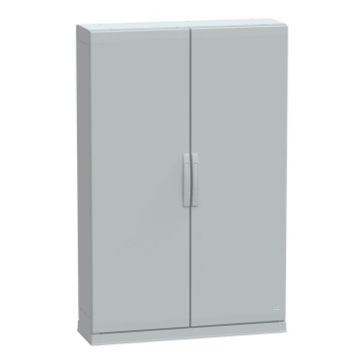 Floor standing encl.polyester vers.PLAZ wplinth open bottom 1500x1000x320 IP54