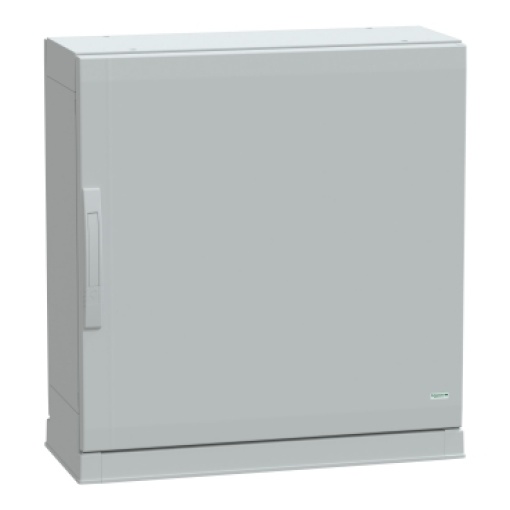 Floor standing encl.polyester vers.PLAZ wplinth open bottom 750x750x320 IP54