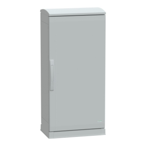 Floor standing encl.polyester vers.PLAZT wopen plinthcanopy 1000x500x320 IP44