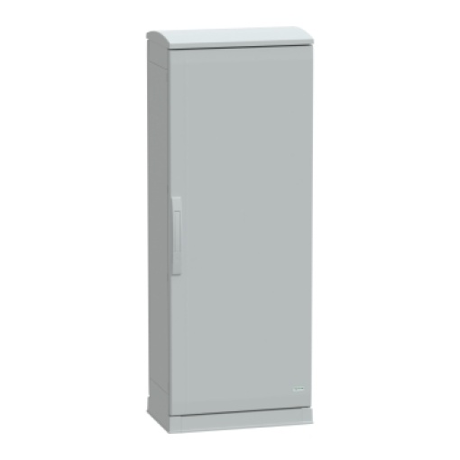 Floor standing encl.polyester vers.PLAZT wopen plinthcanopy 1250x500x320 IP44