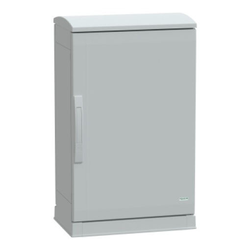 Floor standing encl.polyester vers.PLAZT wopen plinthcanopy 750x500x320 IP44