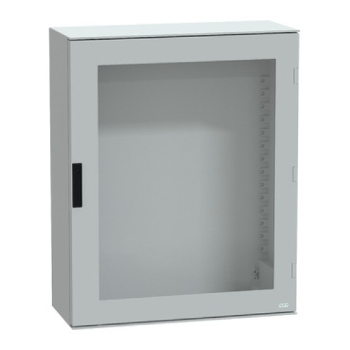 wall-mounting enclosure polyester monobloc IP66 H1056xW852xD350mm glazed door