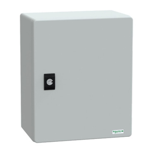wall-mounting encl. polyester monobloc IP66 H308xW255xD160mmmetal mount.plate