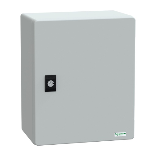 wall-mounting encl. polyester monobloc IP66 H308xW255xD160mmmetal mount.plate