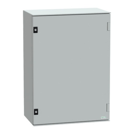 wall-mounting encl. polyester monobloc IP66 H747xW536xD300mmmetal mount.plate