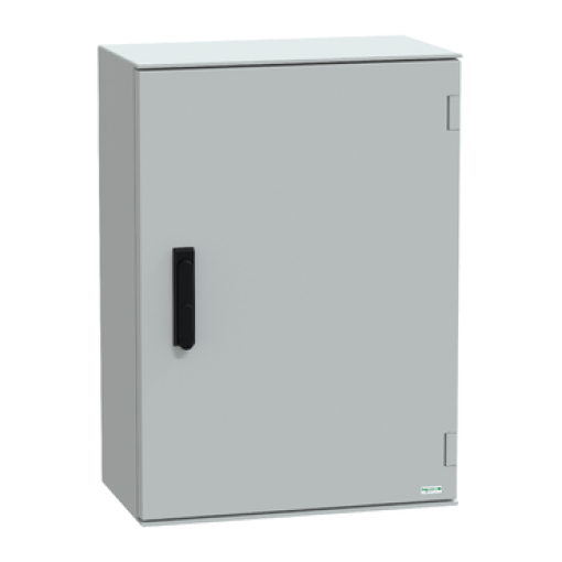 wall-mounting enclosure polyester monobloc IP66 H747xW536xD300mm 3points lock