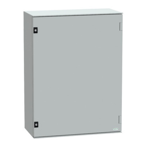 wall-mounting encl. polyester monobloc IP66 H847xW636xD300mmmetal mount.plate